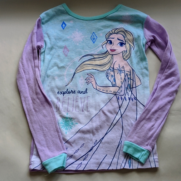 ❄️ Disney Frozen II, 8, 100% cotton girls T-shirt - Picture 1 of 4